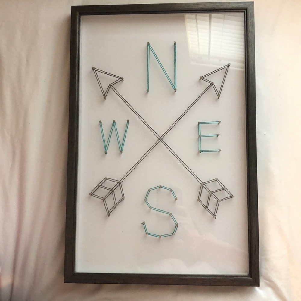 Compass Travel Wall Sign